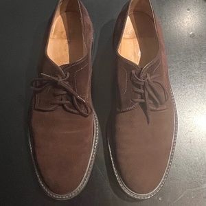 Tod’s Men’s Shoes, Chocolate Brown Suede, Men’s size 11, Like New Condition